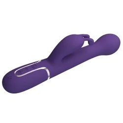 Pretty Love - Dejon Vibrador Coelho 3 Em 1 Multifuno Roxo
