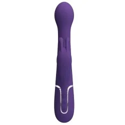 Pretty Love - Dejon Vibrador Coelho 3 Em 1 Multifuno Roxo