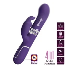 Pretty Love - Coale Coelho Vibrador 4 em 1 Roxo