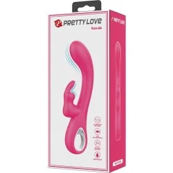 Pretty Love - Novak Rabbit Vibrador 12 Vibrações Rosa