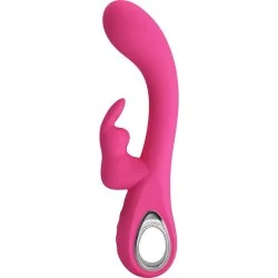 Pretty Love - Novak Rabbit Vibrador 12 Vibrações Rosa