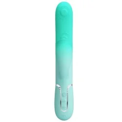 Pretty Love - Gigi Multifuncional Coelho Vibrador Aqua Verde