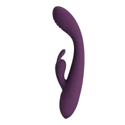 Pretty Love - Emma Vibrador Roxo Rabbit Com Estimulador