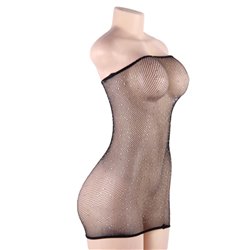 Queen Lingerie Shinny-dress Bodystocking S / L