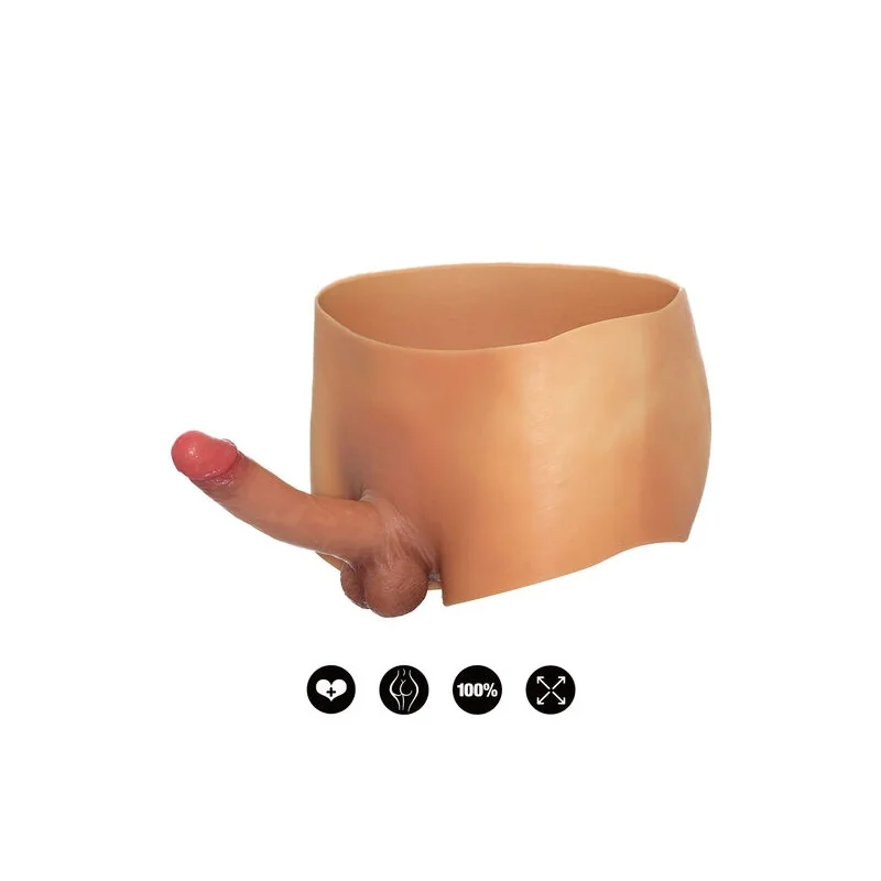 Hidden Desire - Boxer Alter Ego Com Pénis 18 Cm Tamanho P/M