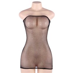 Queen Lingerie Shinny-dress Bodystocking S / L