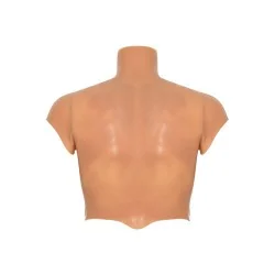 Hidden Desire - Camiseta De Torso Masculino De Silicone Alter Ego Com Detalhes Em Tom De Corpo