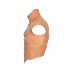 Hidden Desire - Camiseta De Torso Masculino De Silicone Alter Ego Com Detalhes Em Tom De Corpo