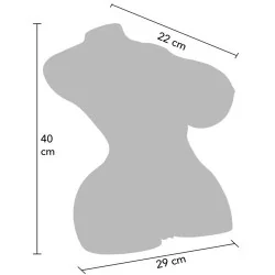 Hidden Desire - Torso De Cadela Ordenheira Safada, Masturbador Feminina, 10 Kg