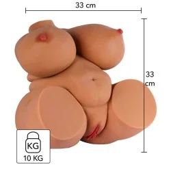 Hidden Desire - Big Fat Banging Babe Torso Masturbador Feminino 10 Kg