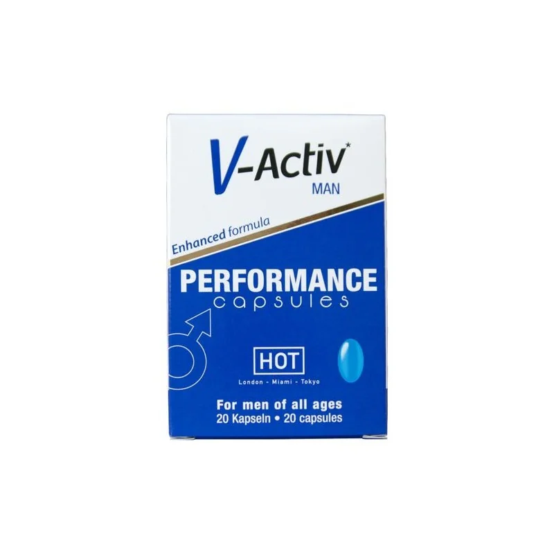 Hot - V-Activ Caps Man 20 Unidades