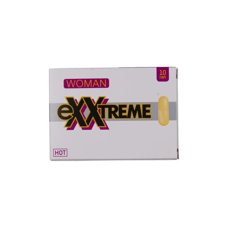 Hot - Exxtreme Cápsulas Libidin Para Mulher 10 Unidades