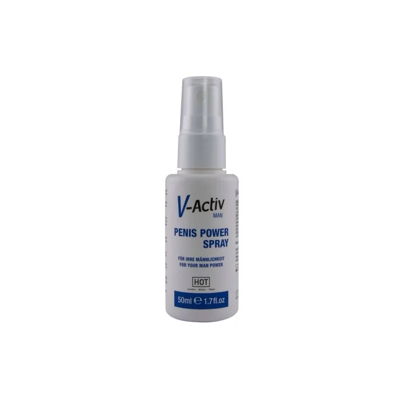 Hot - V-Activ Spray Para Potência Peniana 50 ML