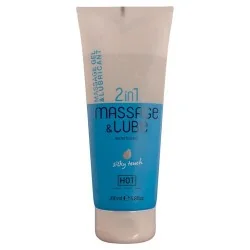 Hot - Gel De Massagem E Deslizamento 2 Em 1 Com Toque Sedoso 200 ML