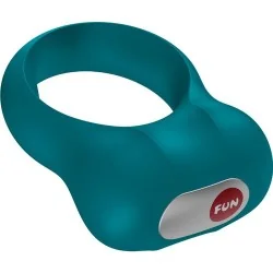 Fun Factory - Anel Peniano Vibratório Constante Verde-Garrafa