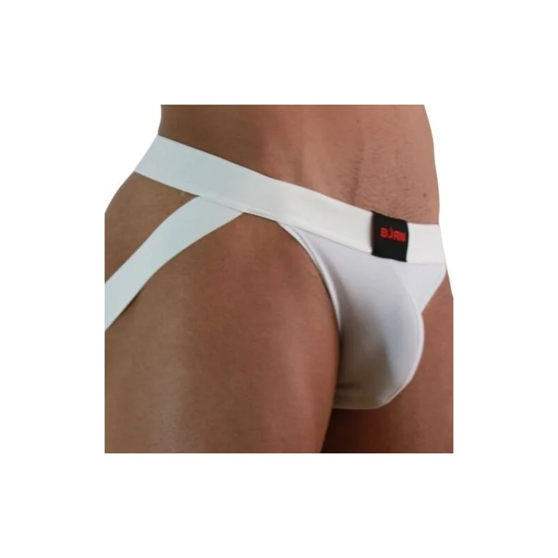 Burn - 007 Jock Lycra Branco M