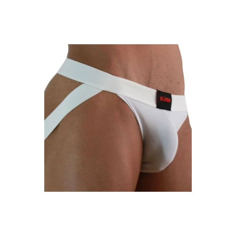 Burn - 007 Jock Lycra Branco S
