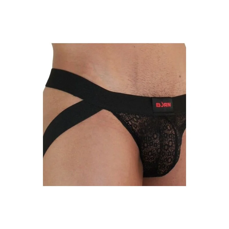 Burn - 005 Jock Lingerie Preto S