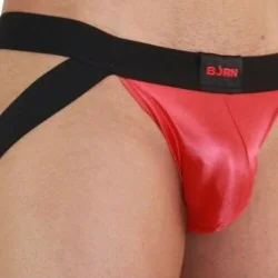 Burn - 010 Jock Vermelho / Preto XL