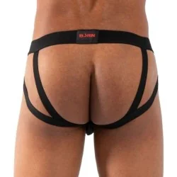 Burn - 011 Jock Duplo Preto XL