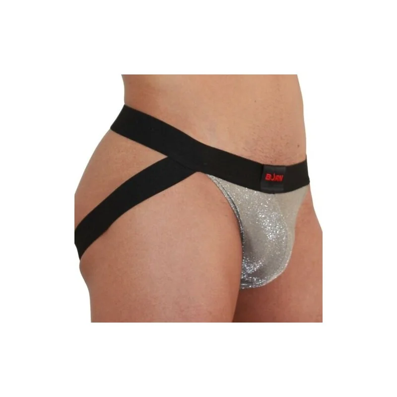 Burn - 001 Jock Bege Brilhante / Preto XL