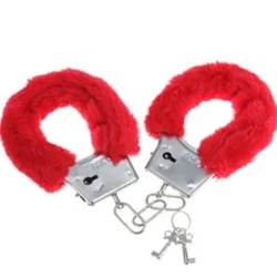 Diablo Picante - Algemas Peludas Pleasure Vermelho