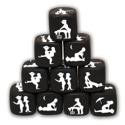 Diablo Picante - Jogo De Dados De Postura Preto