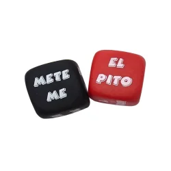 Diablo Picante - 2 Dados De Ação E Parte Do Corpo (Cor Aleatória)