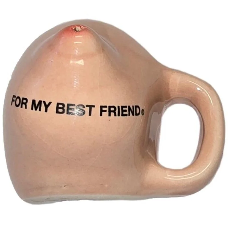 Diablo Picante - Ímã De Seio Em Caneca De Cerâmica "Para Minha Melhor Amiga"