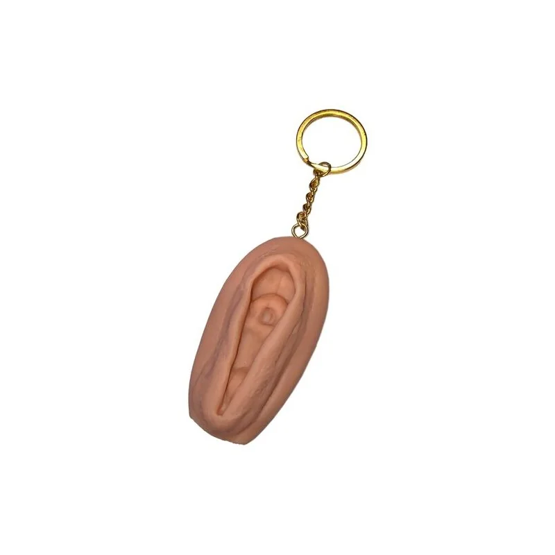 Diablo Picante - Chaveiro Vagina Tom Claro