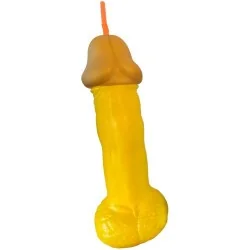 Diablo Picante - Copo Plástico Amarelo Para Pênis