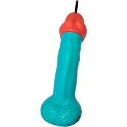 Diablo Picante - Copo Plástico Azul Para Pênis
