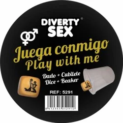 Diablo Picante - Dado Duro Dourado Com Posições E Cubo