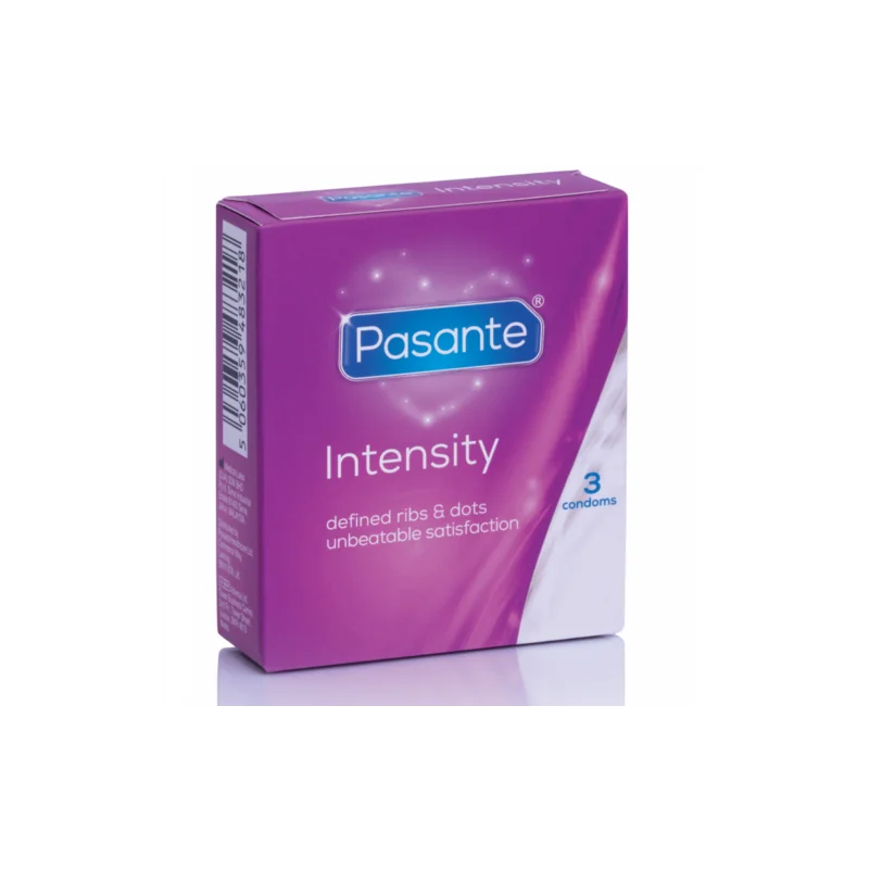 Pasante - Preservativos Pontos E Fora Com Intensidade 3 Unidades