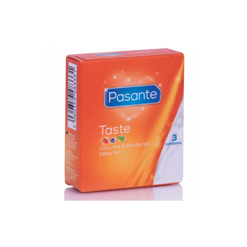Pasante - Preservativos Sabores 3 Unidades