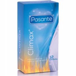 Pasante - Preservativo Climax 6 Efeito Calor + 6 Efeito Fresco / 12 Unidades