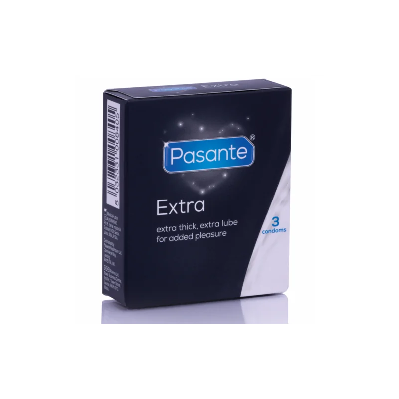 Pasante - Preservativo Extra Grosso De 3 Unidades