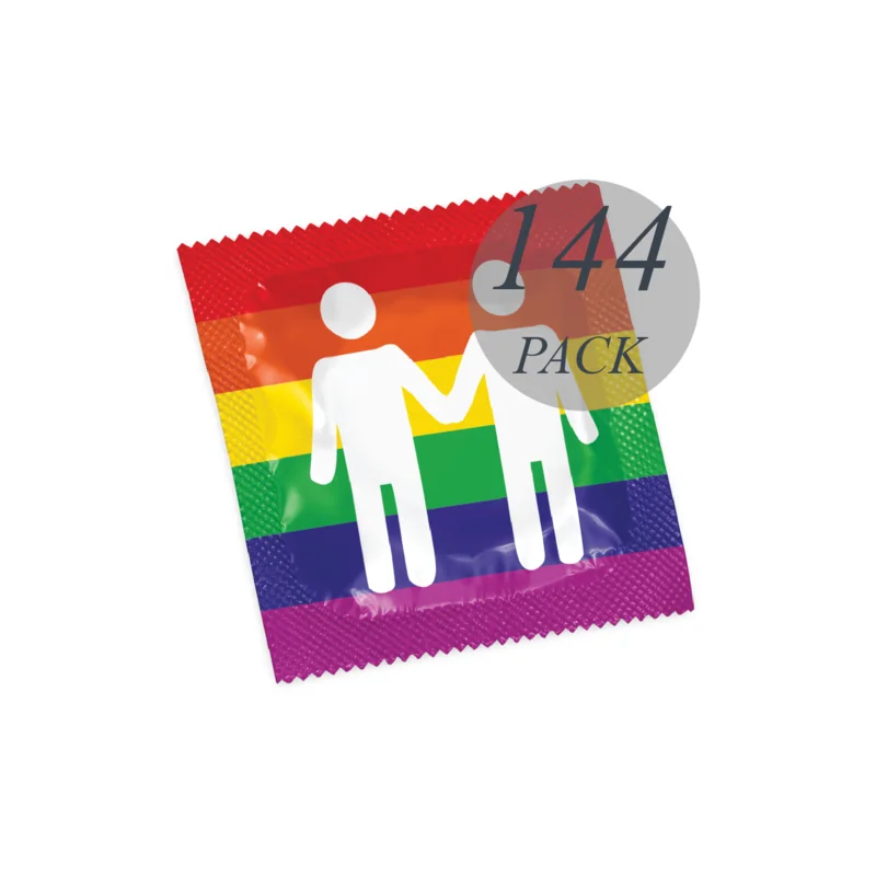 Pasante - Preservativos Formato Gay Pride 144 Pack