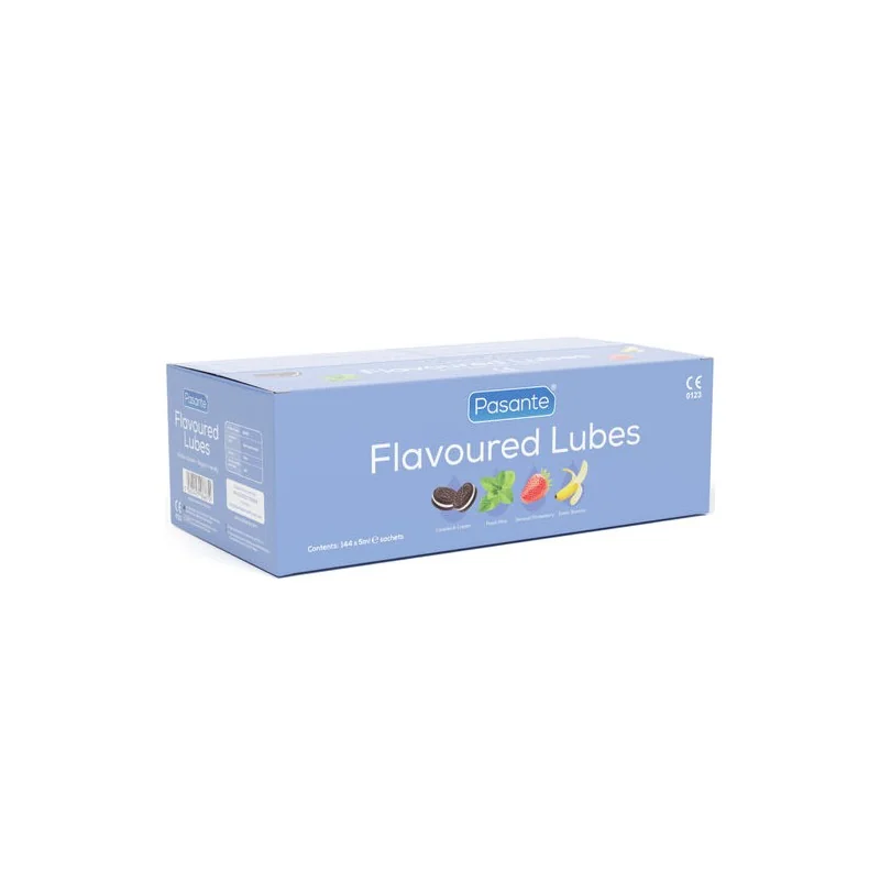 Pasante - Lubrificantes Sabor Caixa 144 Unidades 5 ML