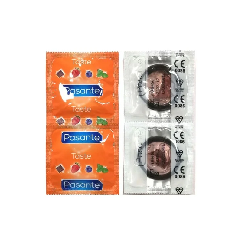 Pasante - Preservativos Sabor De Chocolate Tentao Saco 144 Unidades