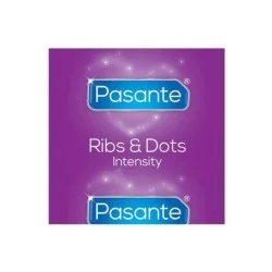 Pasante - Preservativos Ribs & Dots Intensity 144 Unidades