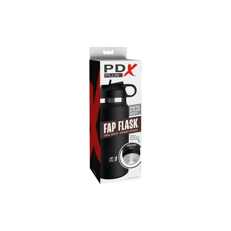 Fap Flask Garrafa Discreta Transparente Estimuladora Modelo 1