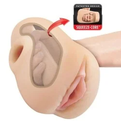 Masturbador De Vagina Realista, Aperte E Estimulante, 18 Cm