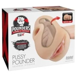 Masturbador De Vagina Realista, Aperte E Estimulante, 18 Cm