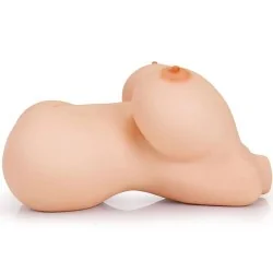 Torso De Masturbador Com Seios Grandes E Realistas