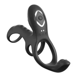 Anel Vibratório Para Casais- Gaiola Definitiva Para Casais- Tamanho Máximo De 19,5 Cm