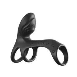 Anel Vibratório Para Casais Ultimate Couples Cage Pro 19,5 Cm