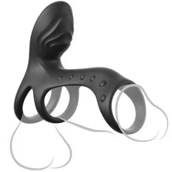 Anel Vibratório Para Casais Ultimate Couples Cage Pro 19,5 Cm