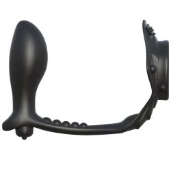 Anel Aumentativo De Ereção Com Plug Anal