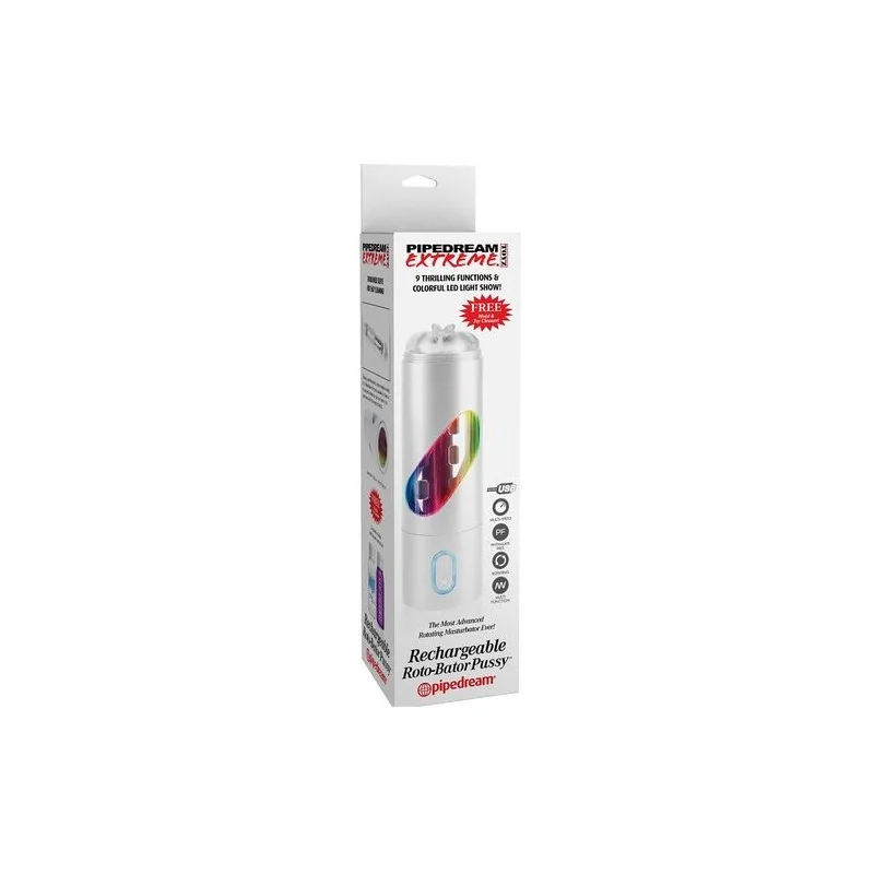 Roto Bator USB Masturbador Masculino Vagina